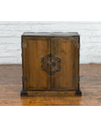 A Chinese Qing Dynasty Period 19th Century Carrying Chest with Lateral Handles-2. Asian & Chinese Furniture, Art, Antiques, Vintage Home Décor for sale at FEA Home