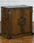 A Chinese Qing Dynasty Period 19th Century Carrying Chest with Lateral Handles-3. Asian & Chinese Furniture, Art, Antiques, Vintage Home Décor for sale at FEA Home