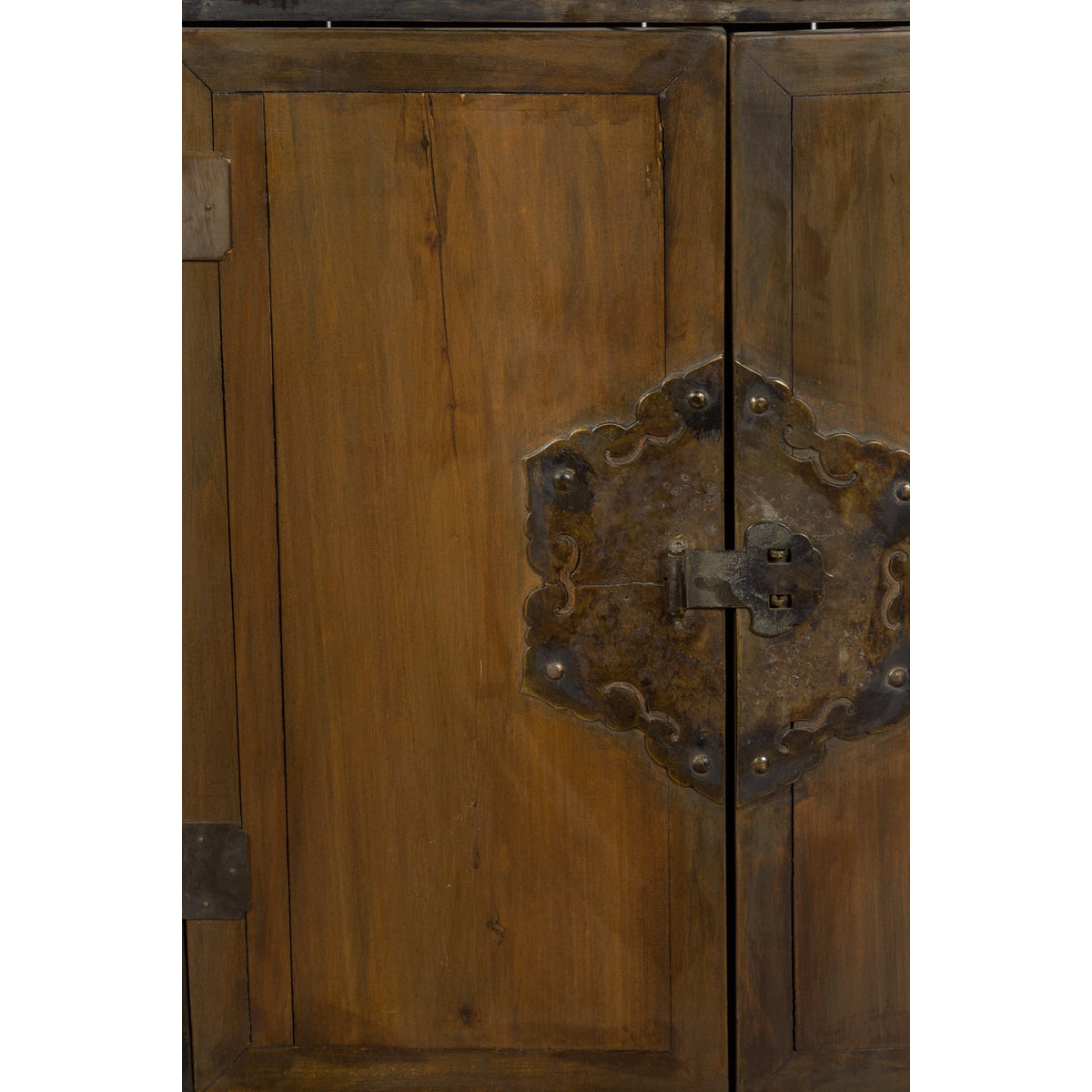 A Chinese Qing Dynasty Period 19th Century Carrying Chest with Lateral Handles-7. Asian & Chinese Furniture, Art, Antiques, Vintage Home Décor for sale at FEA Home