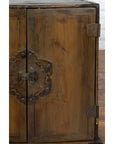 A Chinese Qing Dynasty Period 19th Century Carrying Chest with Lateral Handles-8. Asian & Chinese Furniture, Art, Antiques, Vintage Home Décor for sale at FEA Home