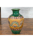Annamese 19th Century Green Glazed Water Jar with Raised Dragon Motifs-10. Asian & Chinese Furniture, Art, Antiques, Vintage Home Décor for sale at FEA Home