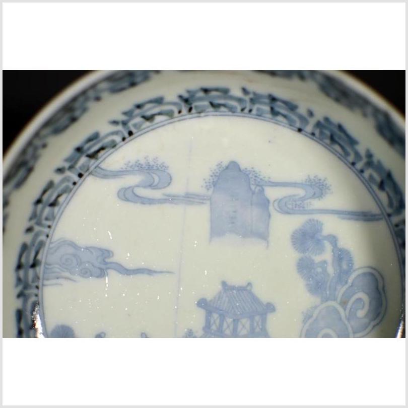 Antique Asian Hand Painted Porcelain Bowl-3. Asian & Chinese Furniture, Art, Antiques, Vintage Home Décor for sale at FEA Home