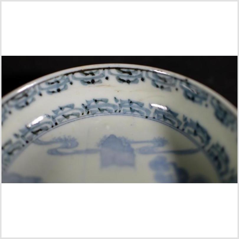 Antique Asian Hand Painted Porcelain Bowl-4. Asian & Chinese Furniture, Art, Antiques, Vintage Home Décor for sale at FEA Home