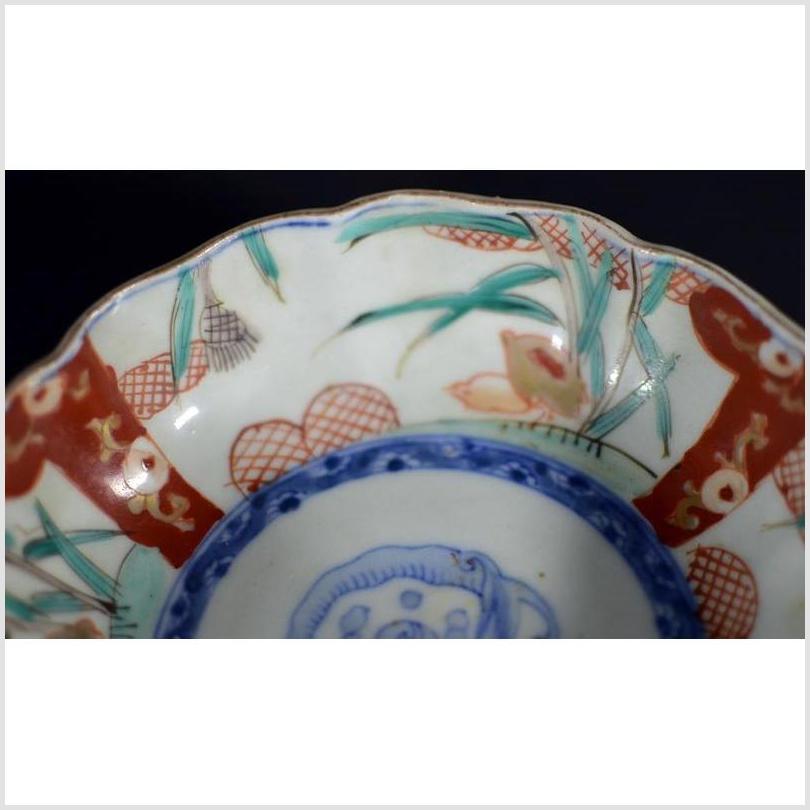 Antique Asian Hand Painted Porcelain Bowl-4. Asian & Chinese Furniture, Art, Antiques, Vintage Home Décor for sale at FEA Home