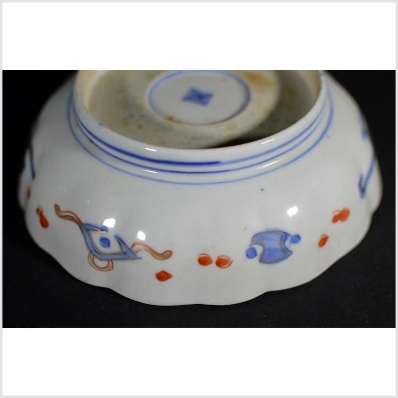 Antique Asian Hand Painted Porcelain Bowl-7. Asian & Chinese Furniture, Art, Antiques, Vintage Home Décor for sale at FEA Home