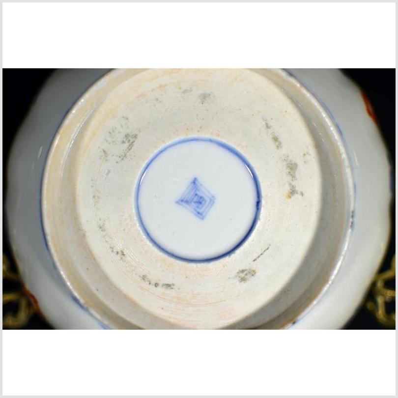 Antique Asian Hand Painted Porcelain Bowl-6. Asian & Chinese Furniture, Art, Antiques, Vintage Home Décor for sale at FEA Home