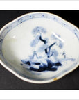 Antique Asian Hand Painted Porcelain Dish / Bowl-1. Asian & Chinese Furniture, Art, Antiques, Vintage Home Décor for sale at FEA Home