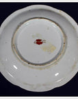 Antique Asian Hand Painted Porcelain Plate – Soaring Birds, Twin Pine Trees-4. Asian & Chinese Furniture, Art, Antiques, Vintage Home Décor for sale at FEA Home