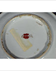 Antique Asian Hand Painted Porcelain Plate – Windswept Pines, Stylized Birds-5. Asian & Chinese Furniture, Art, Antiques, Vintage Home Décor for sale at FEA Home