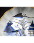 Antique Asian Hand Painted Porcelain Plate – Pagoda Island, Red Seal Mark-2. Asian & Chinese Furniture, Art, Antiques, Vintage Home Décor for sale at FEA Home
