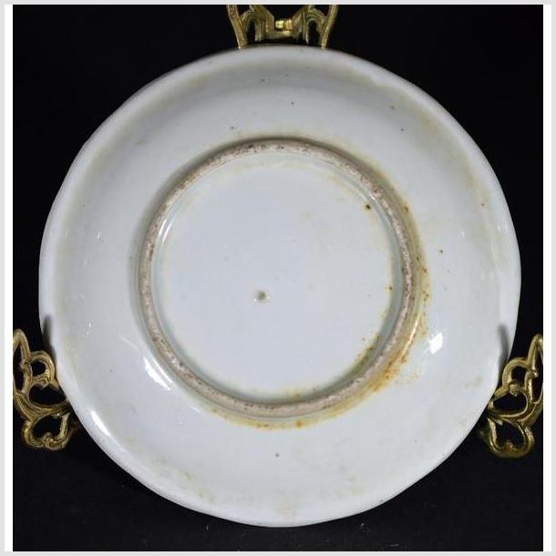 Antique Asian Hand Painted Porcelain Plate – River Pavilion, Willow Grove-5. Asian & Chinese Furniture, Art, Antiques, Vintage Home Décor for sale at FEA Home