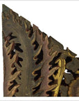 Antique Asian Ornate Temple Carving – Feathered Crest, Floral Vine-5. Asian & Chinese Furniture, Art, Antiques, Vintage Home Décor for sale at FEA Home