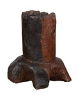 Antique Asian Teak Wood Folk Style Tree Trunk Planter Originally Used as Mortar-1. Asian & Chinese Furniture, Art, Antiques, Vintage Home Décor for sale at FEA Home