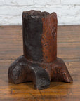 Antique Asian Teak Wood Folk Style Tree Trunk Planter Originally Used as Mortar-3. Asian & Chinese Furniture, Art, Antiques, Vintage Home Décor for sale at FEA Home