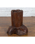 Antique Asian Teak Wood Folk Style Tree Trunk Planter Originally Used as Mortar-4. Asian & Chinese Furniture, Art, Antiques, Vintage Home Décor for sale at FEA Home
