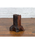 Antique Asian Teak Wood Folk Style Tree Trunk Planter Originally Used as Mortar-5. Asian & Chinese Furniture, Art, Antiques, Vintage Home Décor for sale at FEA Home