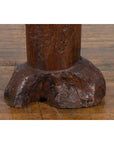 Antique Asian Teak Wood Folk Style Tree Trunk Planter Originally Used as Mortar-9. Asian & Chinese Furniture, Art, Antiques, Vintage Home Décor for sale at FEA Home
