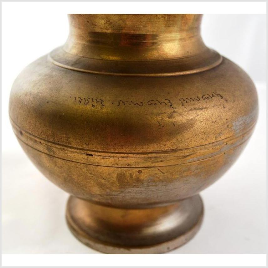Antique Brass Milk Jars-3. Asian & Chinese Furniture, Art, Antiques, Vintage Home Décor for sale at FEA Home