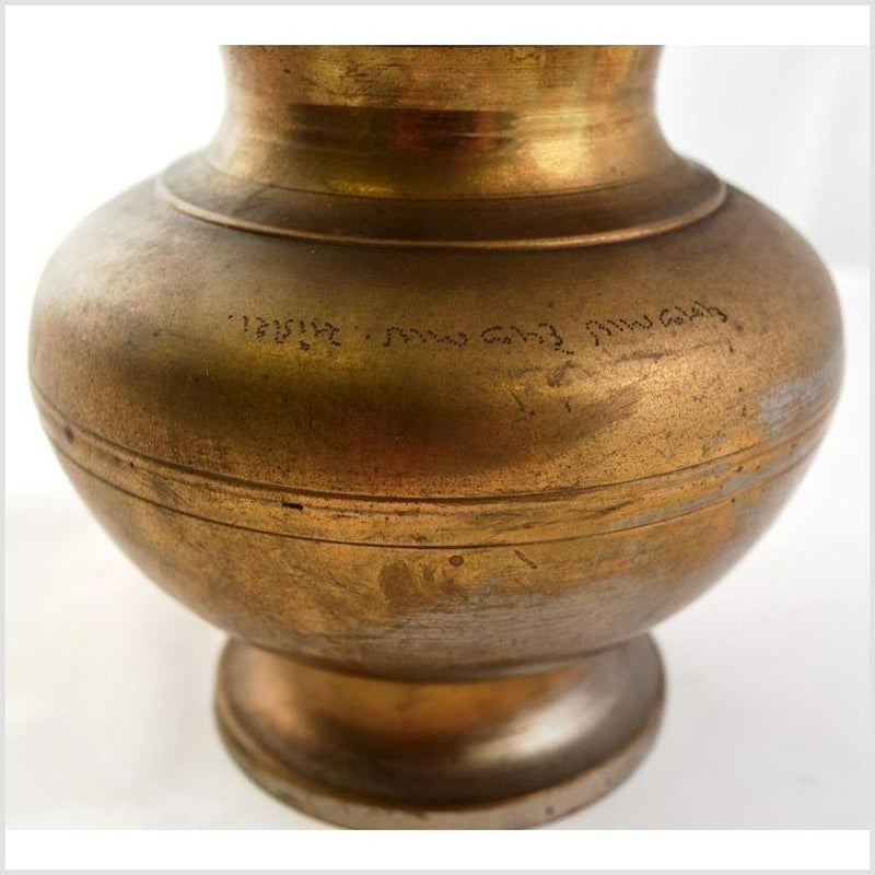 Antique Brass Milk jars-YN1604-3. Asian & Chinese Furniture, Art, Antiques, Vintage Home Décor for sale at FEA Home