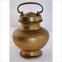 Antique Brass Milk jars