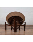 Antique Burmese Bronze Temple Gong with Red Mallet and Raised Center-8. Asian & Chinese Furniture, Art, Antiques, Vintage Home Décor for sale at FEA Home