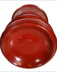 Antique Burmese Ceremonial Holder – Hourglass Silhouette, Smooth Finish-3. Asian & Chinese Furniture, Art, Antiques, Vintage Home Décor for sale at FEA Home