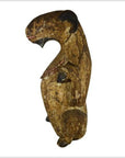 Antique Burmese Hand-Carved Wood Seated Goat Sculpture from the 19th Century-1. Asian & Chinese Furniture, Art, Antiques, Vintage Home Décor for sale at FEA Home
