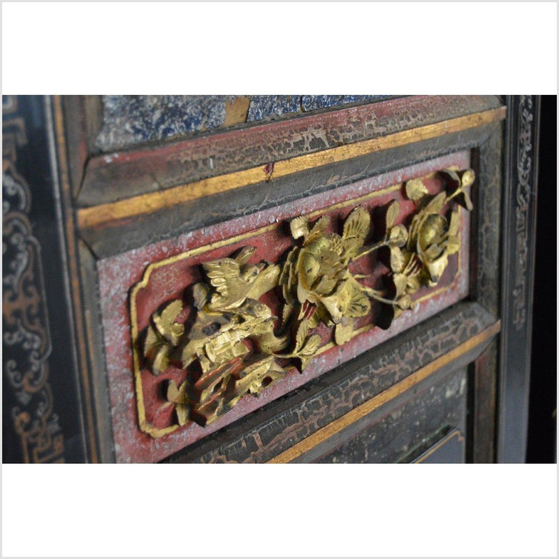 Antique Chinese 3 Panel Screen with hand painting-YN2907-9. Asian & Chinese Furniture, Art, Antiques, Vintage Home Décor for sale at FEA Home