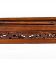 Antique Chinese Altar Console Table with Overhang Top and Open Fretwork Scrolls-7. Asian & Chinese Furniture, Art, Antiques, Vintage Home Décor for sale at FEA Home