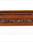 Antique Chinese Altar Console Table with Overhang Top and Open Fretwork Scrolls-7. Asian & Chinese Furniture, Art, Antiques, Vintage Home Décor for sale at FEA Home