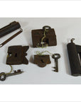 Antique Chinese and Indian Locks-1. Asian & Chinese Furniture, Art, Antiques, Vintage Home Décor for sale at FEA Home