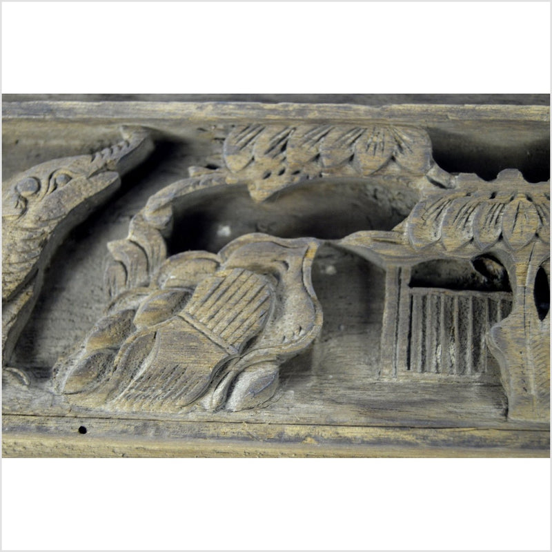 Antique Chinese Architectural Temple Plaque-YNE238-3. Asian & Chinese Furniture, Art, Antiques, Vintage Home Décor for sale at FEA Home