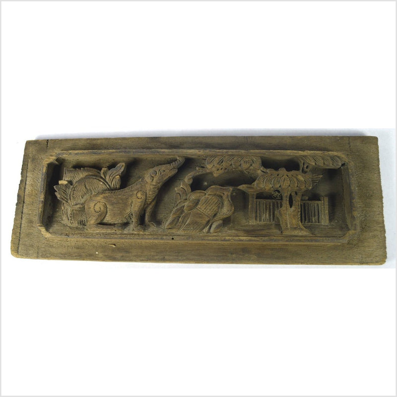 Antique Chinese Architectural Temple Plaque-YNE238-1. Asian & Chinese Furniture, Art, Antiques, Vintage Home Décor for sale at FEA Home