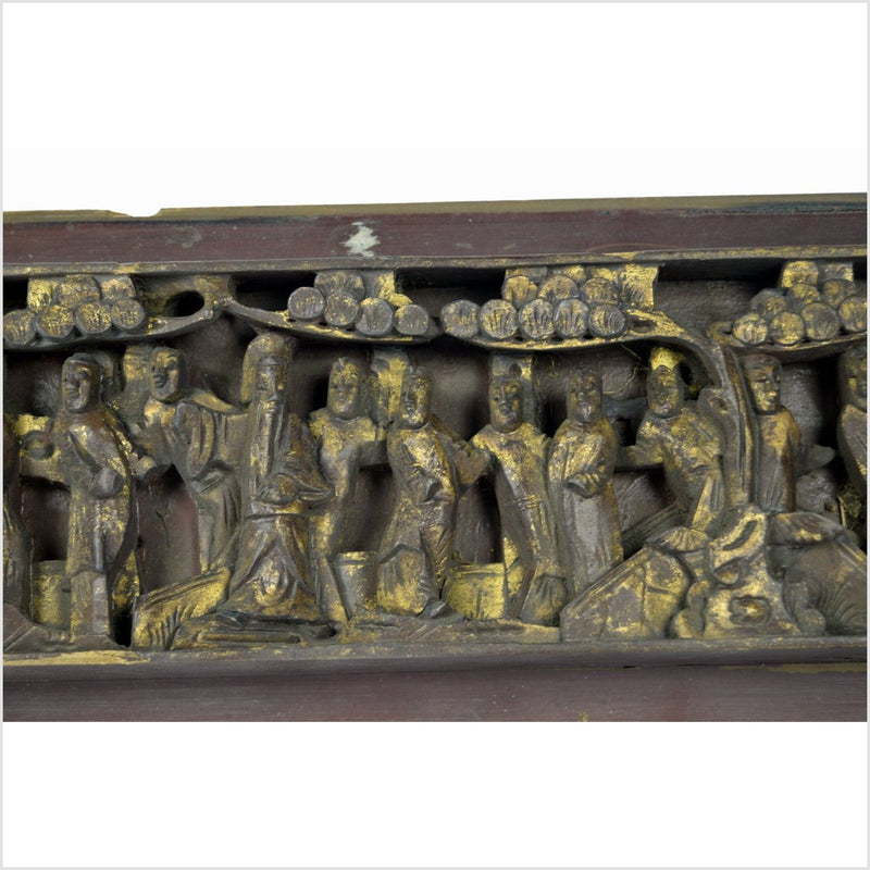 Antique Chinese Architectural Temple Plaque-YNE239-4. Asian & Chinese Furniture, Art, Antiques, Vintage Home Décor for sale at FEA Home