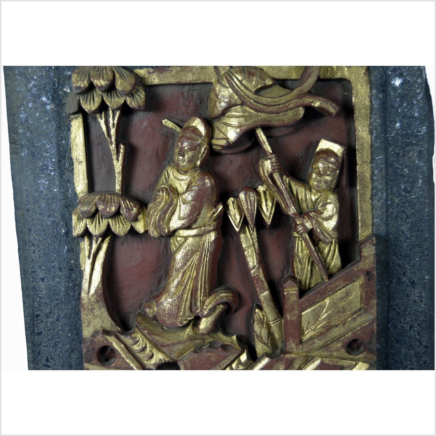 Antique Chinese Architectural Wedding Bed Plaque-2. Asian & Chinese Furniture, Art, Antiques, Vintage Home Décor for sale at FEA Home