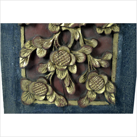 Antique Chinese Architectural Wedding Bed Plaque-YNE236-3. Asian & Chinese Furniture, Art, Antiques, Vintage Home Décor for sale at FEA Home