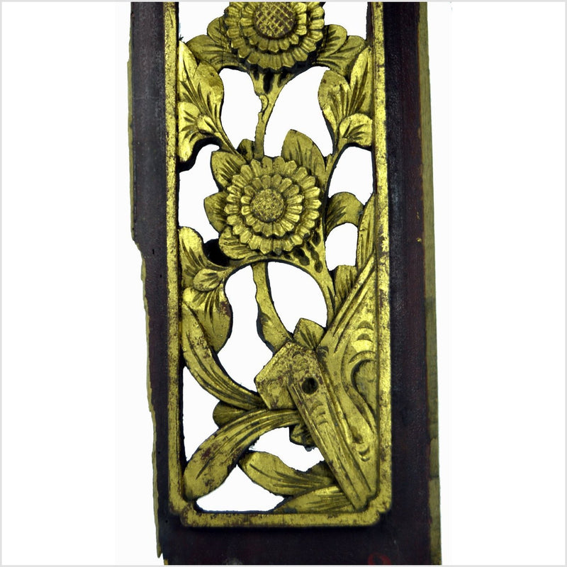Antique Chinese Architectural Wedding Bed Plaque-YNE240-4. Asian & Chinese Furniture, Art, Antiques, Vintage Home Décor for sale at FEA Home