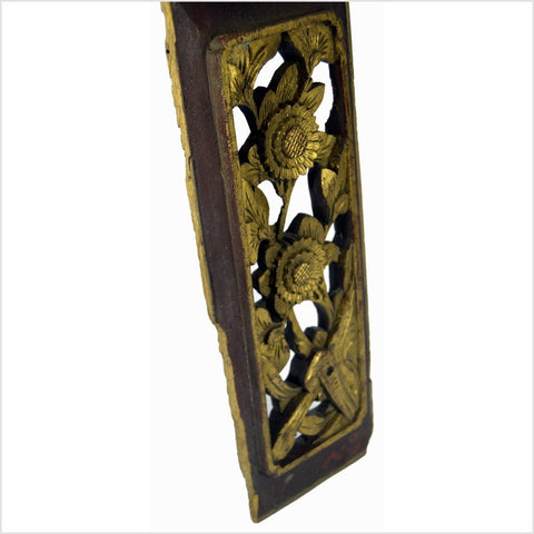 Antique Chinese Architectural Wedding Bed Plaque-YNE240-5. Asian & Chinese Furniture, Art, Antiques, Vintage Home Décor for sale at FEA Home