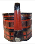 Antique Chinese Bamboo Lunch Basket-5. Asian & Chinese Furniture, Art, Antiques, Vintage Home Décor for sale at FEA Home