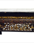 Antique Chinese Black Lacquer Carved Altar Table-4. Asian & Chinese Furniture, Art, Antiques, Vintage Home Décor for sale at FEA Home