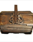 Antique Chinese Dowry Wooden Box-7. Asian & Chinese Furniture, Art, Antiques, Vintage Home Décor for sale at FEA Home
