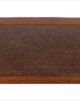 Antique Chinese Elm Coffee Table with Square Legs and Rattan Inset Top-8. Asian & Chinese Furniture, Art, Antiques, Vintage Home Décor for sale at FEA Home