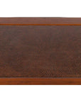 Antique Chinese Elm Coffee Table with Square Legs and Rattan Inset Top-8. Asian & Chinese Furniture, Art, Antiques, Vintage Home Décor for sale at FEA Home