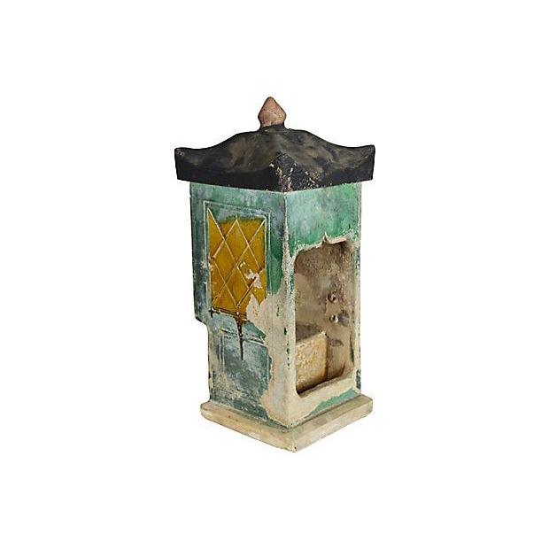 Antique Chinese Glazed Terracotta Shrine-10. Asian & Chinese Furniture, Art, Antiques, Vintage Home Décor for sale at FEA Home
