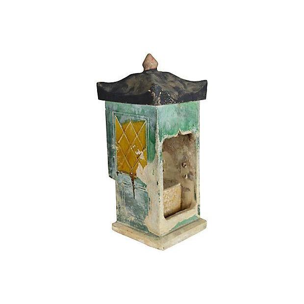 Antique Chinese Glazed Terracotta Shrine-2. Asian & Chinese Furniture, Art, Antiques, Vintage Home Décor for sale at FEA Home