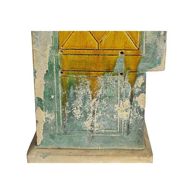 Antique Chinese Glazed Terracotta Shrine-7. Asian & Chinese Furniture, Art, Antiques, Vintage Home Décor for sale at FEA Home