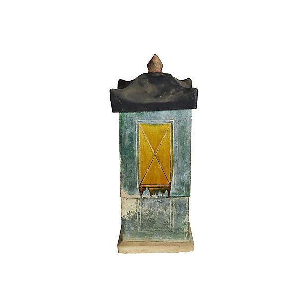Antique Chinese Glazed Terracotta Shrine-8. Asian & Chinese Furniture, Art, Antiques, Vintage Home Décor for sale at FEA Home