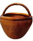 Antique Chinese Grain Basket-3. Asian & Chinese Furniture, Art, Antiques, Vintage Home Décor for sale at FEA Home