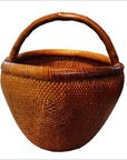 Antique Chinese Grain Basket-3. Asian & Chinese Furniture, Art, Antiques, Vintage Home Décor for sale at FEA Home