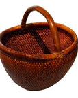 Antique Chinese Grain Basket-1. Asian & Chinese Furniture, Art, Antiques, Vintage Home Décor for sale at FEA Home